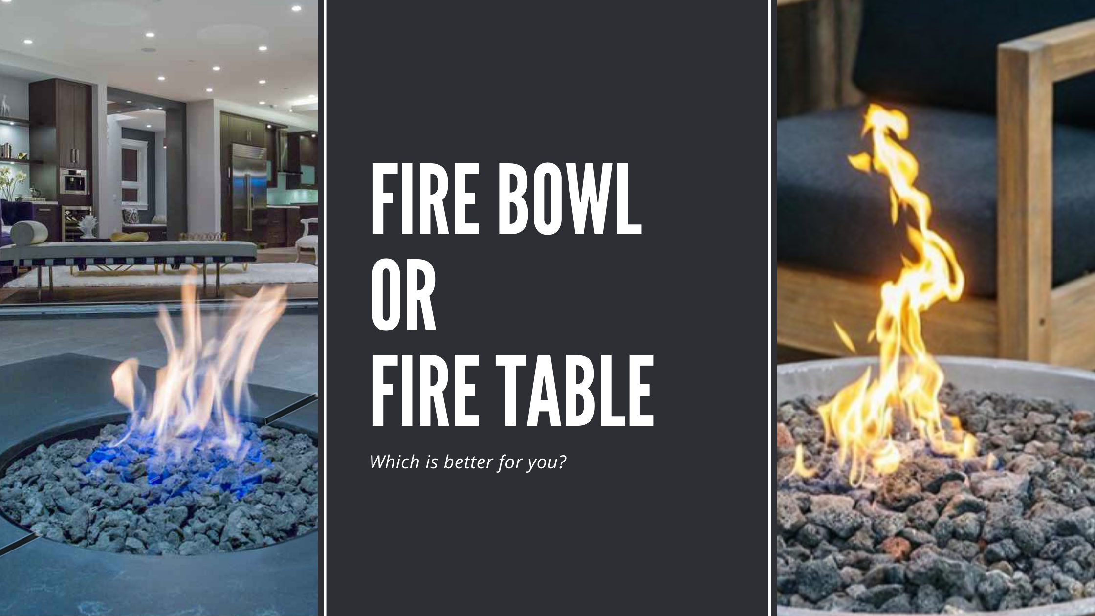 Fire bowl or fire table