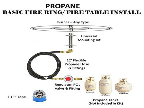 propane basic fire ring