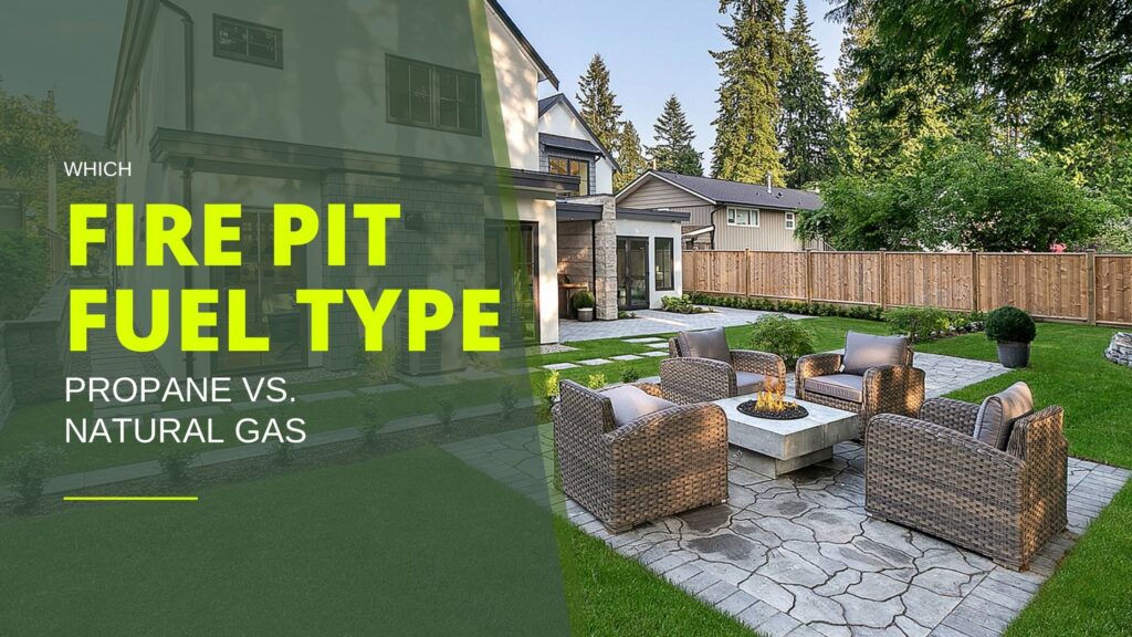 Which Fire Pit Fuel Type Propane Vs, Can You Change A Propane Fire Pit To Natural Gas