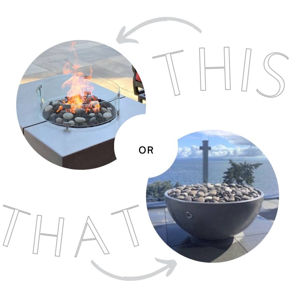How to Place River Rock in a Firepit? | Dreamcast Design and Production