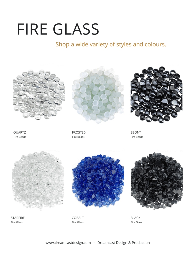 Popular Fire Glass Colors