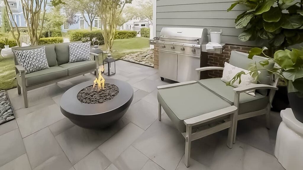 outdoor fire pit propane