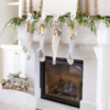 French country fireplace surround