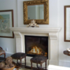 Regal fireplace mantel