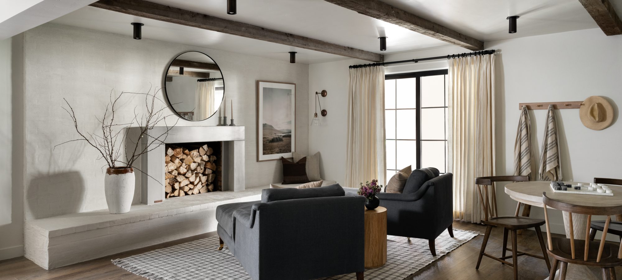Tori fireplace surround featured on Netflix