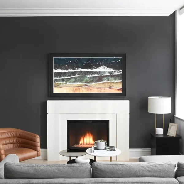 Tori concrete mantel