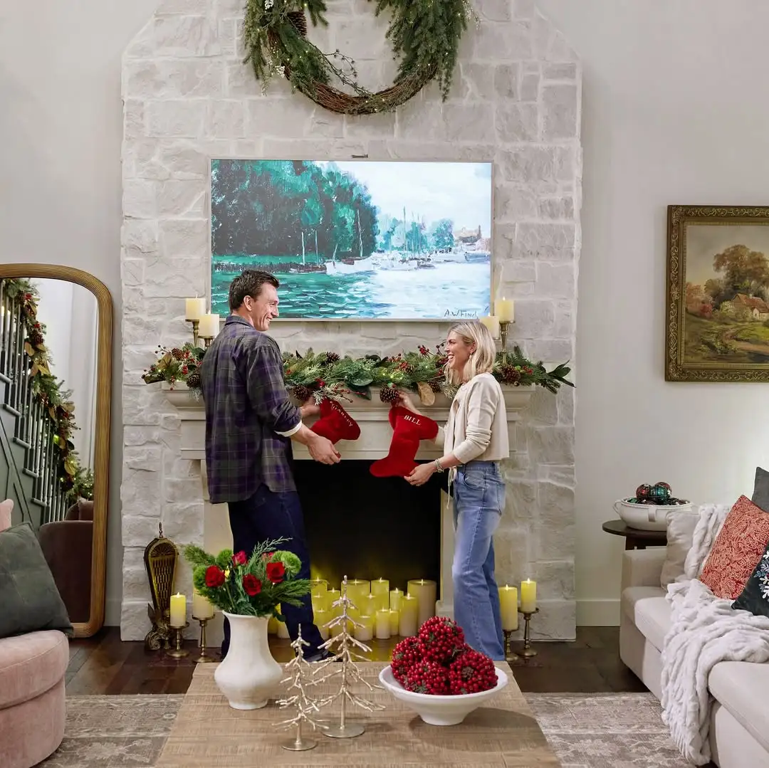 Fireplace Mantel French Country