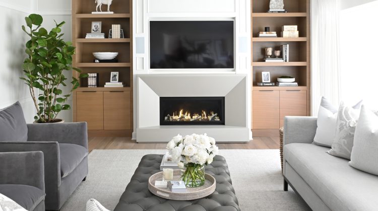 Vogue Modern Fireplace Mantel